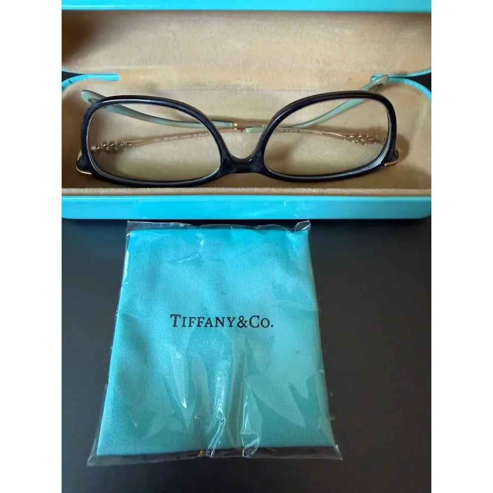 Authentic Tiffany & Co. Women's Optical frames Austrian crystal clusters